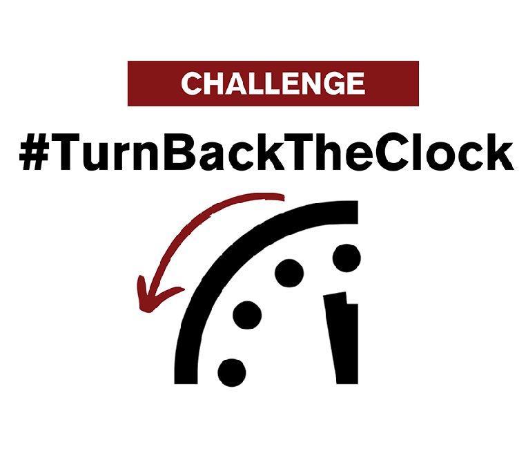 #TurnBacktheClock Challenge - Bulletin of the Atomic Scientists