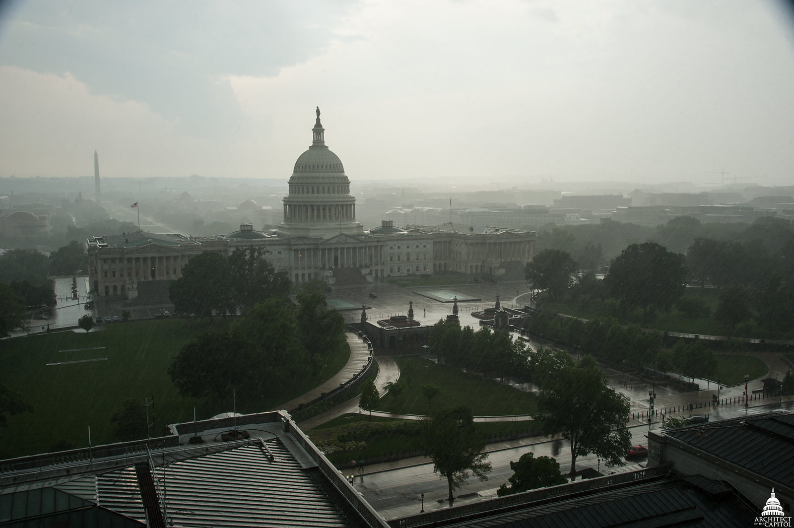 Rain Storm at the Capitol May 2014 | Architect of the Capitol