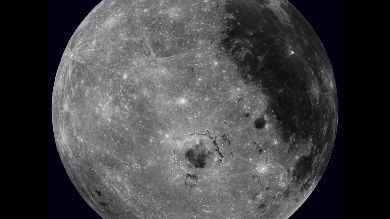 lroc wac643nm Moon rotation