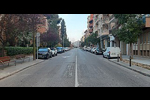 Photograph of Moja Street in Vilafranca del Penedès, empty due to the coronavirus pandemic. Xaviaranda