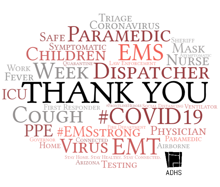 Thank You to EMS Agencies for Helping Arizona Respond to the COVID-19 Outbreak | Cara Christ