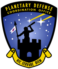 NASA's Planetary Defense Coordination Office (PDCO) emblem