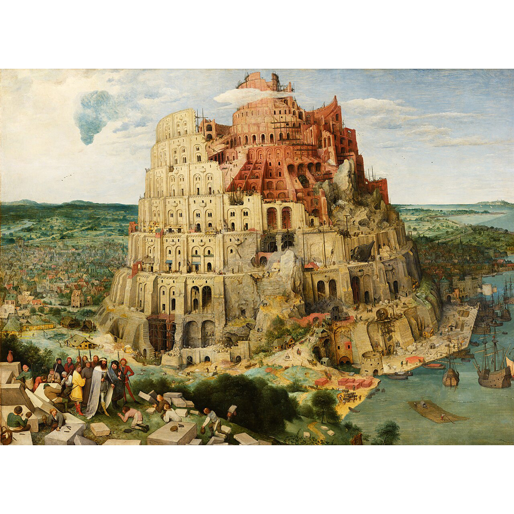Pieter Bruegel the Elder (circa 1525–1530 – 9 September 1569) was among the most significant artists of Dutch and Flemish Renaissance painting. The Tower of Babel was the subject of three paintings by Pieter Bruegel the Elder. (Source: wikipedia.org originally from Google Art Project)
