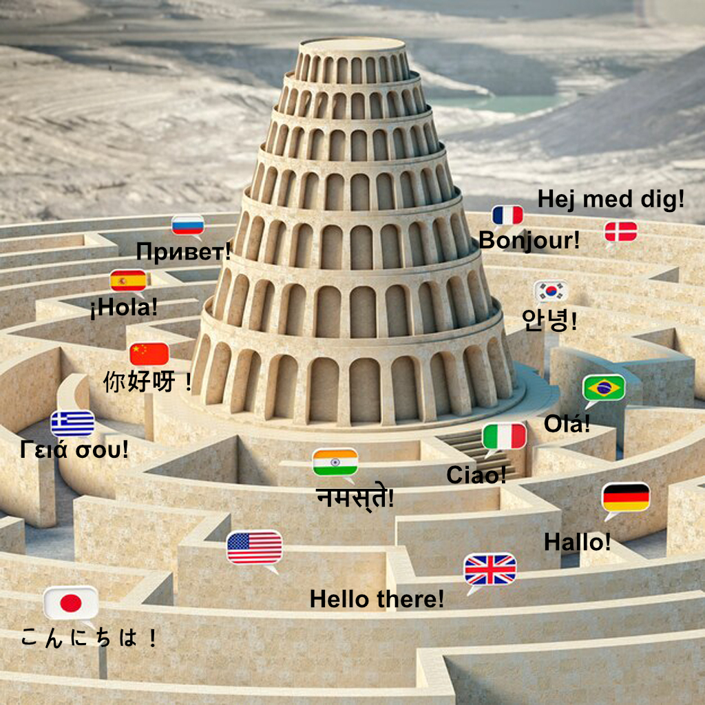 Babel Tower (Source: freepik.com | @copperpipe)