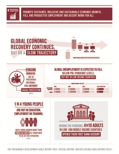 Goal 8: Promote sustained, inclusive and sustainable economic growth, full and productive employment and decent work for all