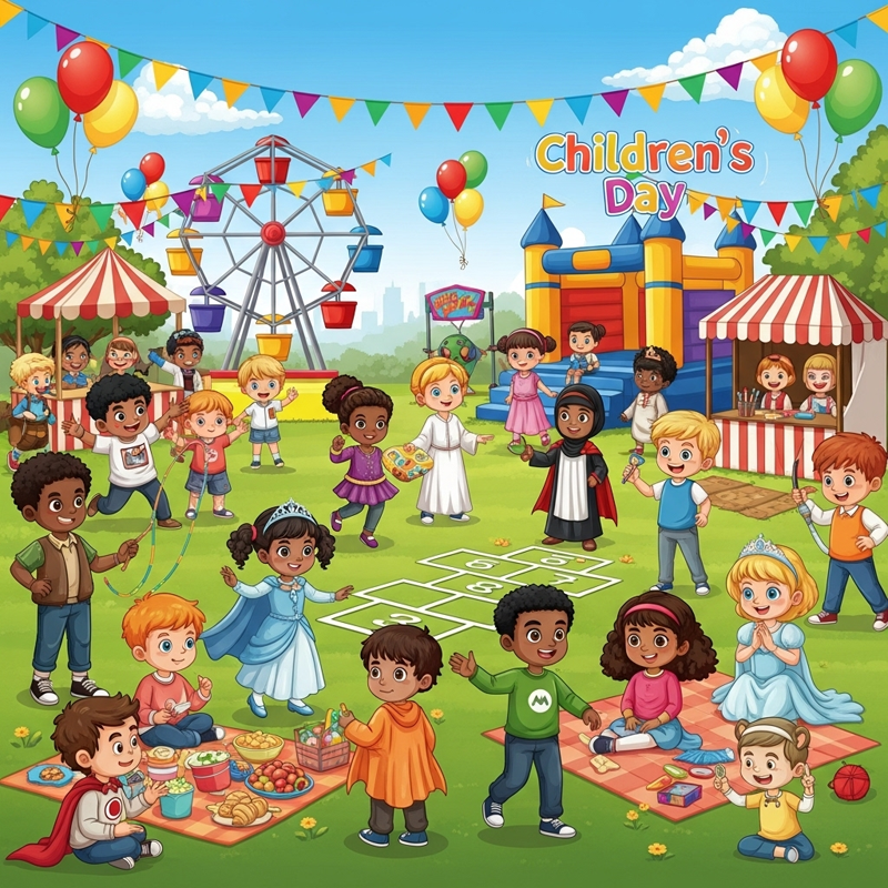 Children's Day | Easy-Peasy.AI | Created on 4/9/2024 using Imagen 4 model