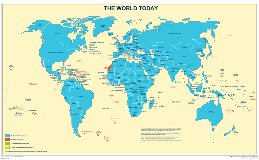 The world today | Geospatial, location data for a better world | un.org