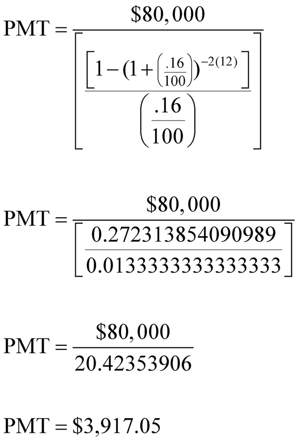 Equation Presention Credit: MathType Equation Editor | Wiris | wiris.com | and Equation Computation Credit: Microsoft Excel